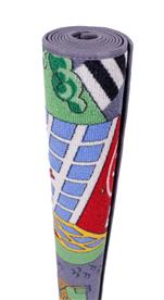 Autoleikkimatto Village Life 95 x 200 cm-3