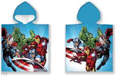 Avengers Poncho kylpypyyhe hupulla - 100% puuvillaa