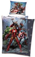 Avengers vuodevaatteet 140 x 200, 100 prosenttia puuvillaa.