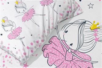 Baby Ballerina Junior vuodevaatteet 100 x 135 cm – 100 % puuvillaa-4