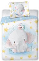 Baby Elephant Junior vuodevaatteet 100x135 cm - 100 prosenttia puuvillaa.