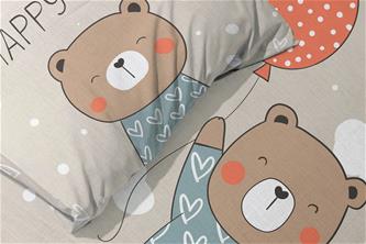 Baby Happy Bear Junior vuodevaatteet 100x135 cm-4