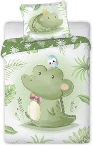 Baby Krokotiili Junior vuodevaatteet 100x135 cm - 100 % puuvillaa
