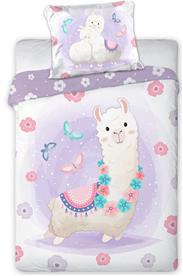 Baby Lama Junior vuodevaatteet 100 x 135 cm - 100 % puuvillaa