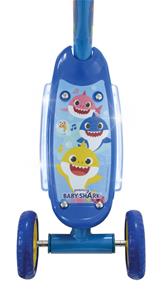 Baby Shark kolmipyöräinen potkulauta, musiikki ja valot-3