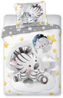 Baby Zebra Junior vuodevaatteet 100x135 cm - 100 prosenttia puuvillaa.