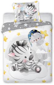 Baby Zebra Junior vuodevaatteet 100x135 cm - 100 prosenttia puuvillaa.