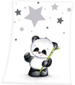 Babybest Panda fleecehuopa 75 x 100 cm