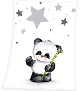 Babybest Panda fleecehuopa 75 x 100 cm
