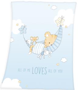 Babybest Pikku Tiikeri fleecehuopa 75 x 100 cm