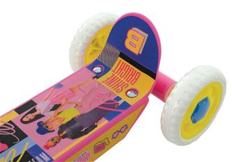 Barbie Deluxe Tri kolmipyöräinen potkulauta-8