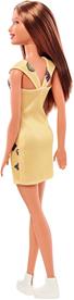 Barbie-nukke keltainen mekko-4
