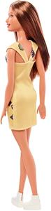Barbie-nukke keltainen mekko-4