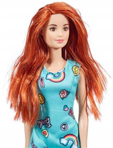 Barbie-nukke mintunvärinen mekko-2