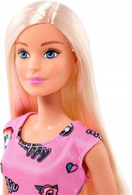 Barbie-nukke vaaleanpunainen mekko-2