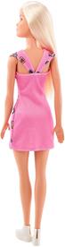 Barbie-nukke vaaleanpunainen mekko-3