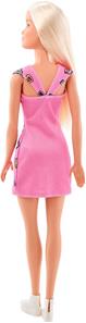 Barbie-nukke vaaleanpunainen mekko-3