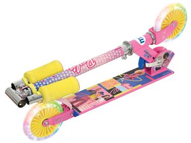 Barbie taitettava potkulauta - LED-valopyörät-6