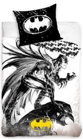 Batman vuodevaatteet 140 x 200, 100 prosenttia puuvillaa.