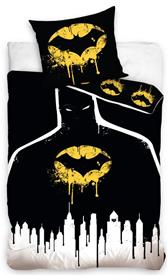 Batman vuodevaatteet 140 x 200, 100 prosenttia puuvillaa.