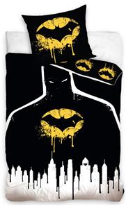 Batman vuodevaatteet 140 x 200, 100 prosenttia puuvillaa.