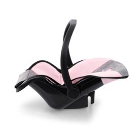 Bayer Design Buggy nukenrattaat Mega Set, harmaa/vaaleanpunainen-12