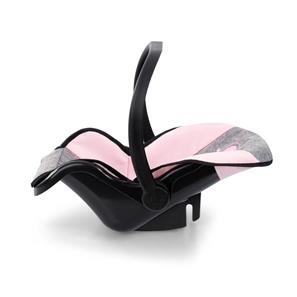 Bayer Design Buggy nukenrattaat Mega Set, harmaa/vaaleanpunainen-12