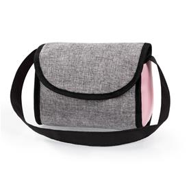 Bayer Design Buggy nukenrattaat Mega Set, harmaa/vaaleanpunainen-7