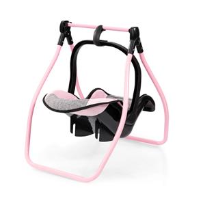 Bayer Design Buggy nukenrattaat Mega Set, harmaa/vaaleanpunainen-9