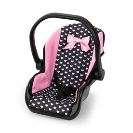 Bayer Design Buggy nukenrattaat Mega Set, musta/vaaleanpunainen-10