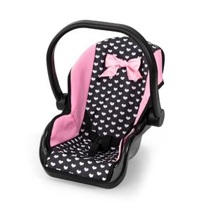 Bayer Design Buggy nukenrattaat Mega Set, musta/vaaleanpunainen-10