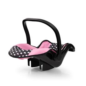 Bayer Design Buggy nukenrattaat Mega Set, musta/vaaleanpunainen-11