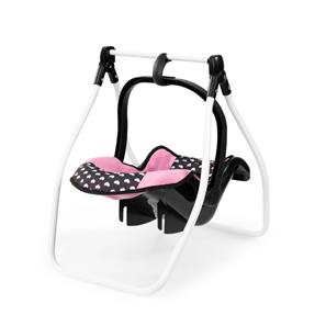 Bayer Design Buggy nukenrattaat Mega Set, musta/vaaleanpunainen-9