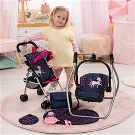 Bayer Design Buggy nukenrattaat Mega Set, sydämet-15