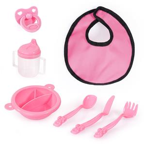 Bayer Design Buggy nukenrattaat Mega Set, vaaleanpunaiset sydämet-13