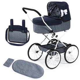 Bayer Design Classic Deluxe nukenvaunut, sininen