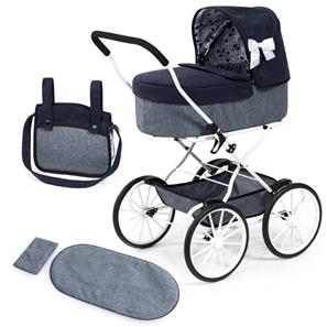 Bayer Design Classic Deluxe nukenvaunut, sininen