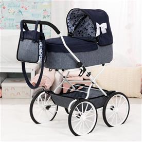 Bayer Design Classic Deluxe nukenvaunut, sininen-2