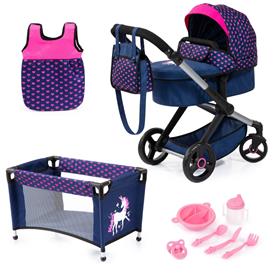 Bayer Design Combi Nukenvaunut XEO deluxe Set, tummansininen
