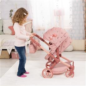 Bayer Design Combi nukenvaunut XEO, korallinpinkki -5