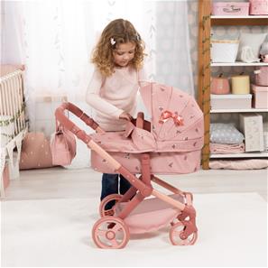Bayer Design Combi nukenvaunut XEO, korallinpinkki -8