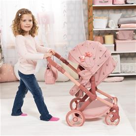 Bayer Design Combi nukenvaunut XEO, korallinpinkki -9