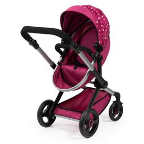 Bayer Design Combi Nukenvaunut XEO, tummanpinkki-13