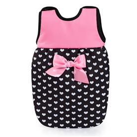 Bayer Design Combi nukkevaunut XEO deluxe, musta/vaaleanpunainen-6