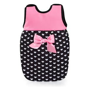 Bayer Design Combi nukkevaunut XEO deluxe, musta/vaaleanpunainen-6