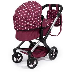 Bayer Design Combi Nukkevaunut XEO, tummanpunainen-10