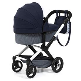 Bayer Design Combi Nukkevaunut, XEO, tummansininen-10