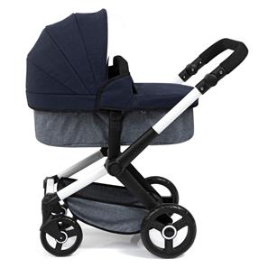 Bayer Design Combi Nukkevaunut, XEO, tummansininen-12