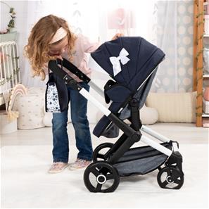 Bayer Design Combi Nukkevaunut, XEO, tummansininen-4