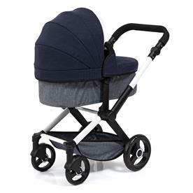 Bayer Design Combi Nukkevaunut, XEO, tummansininen-5